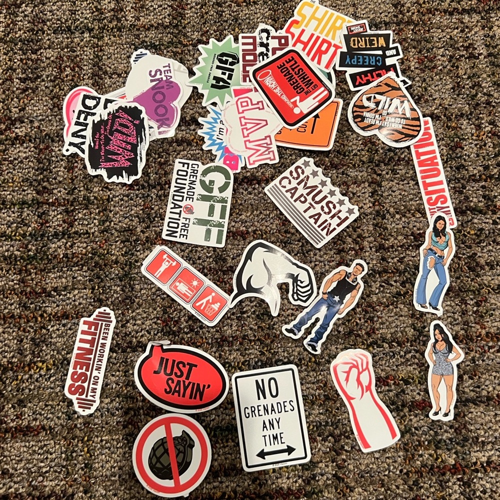 Amazon Assorted Party Stickers - Multicolor